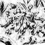 Double page from Titans 4- on the newsstands now!