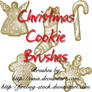Christmas Cookie Brushes