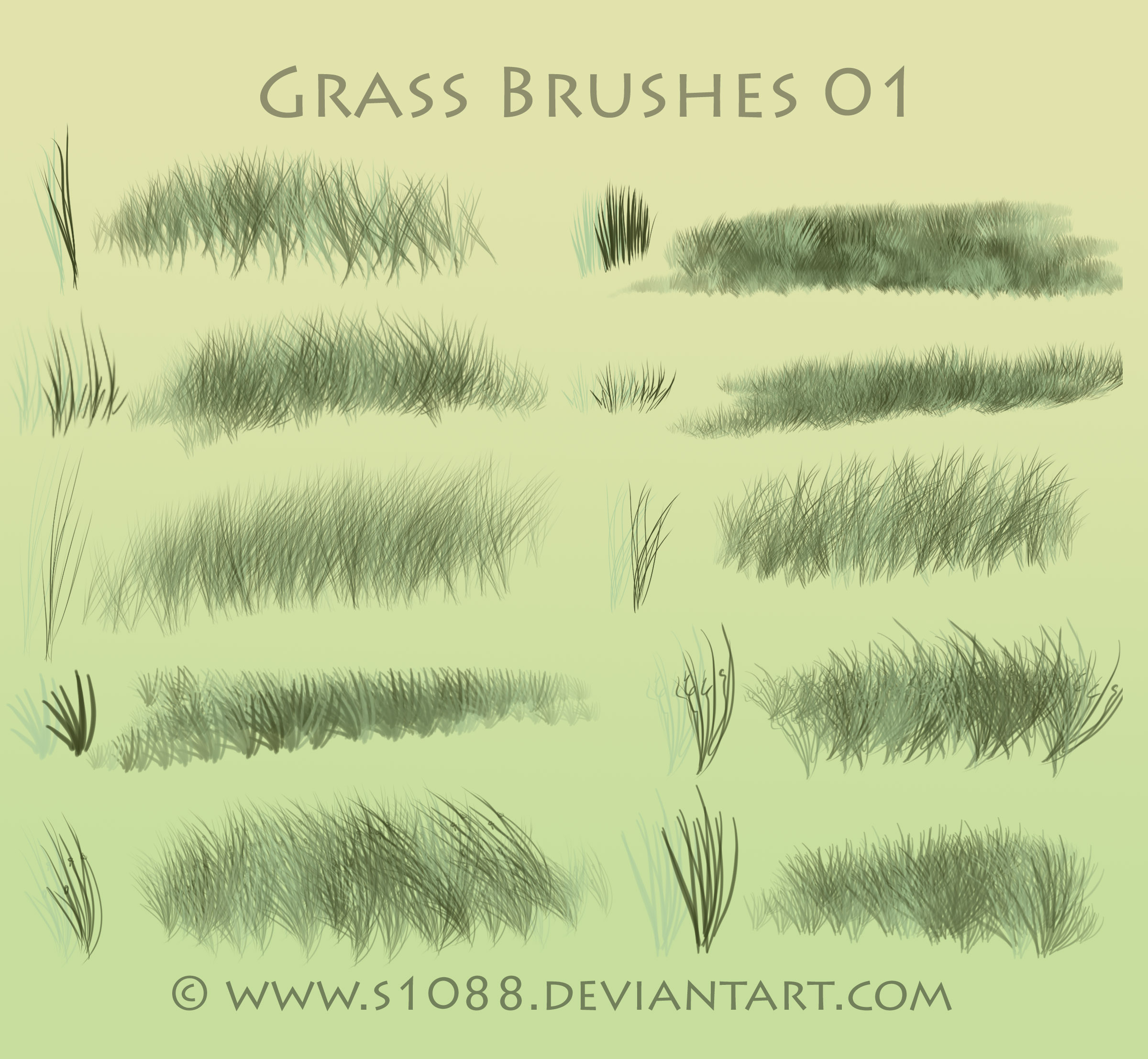 grass brush illustrator free download