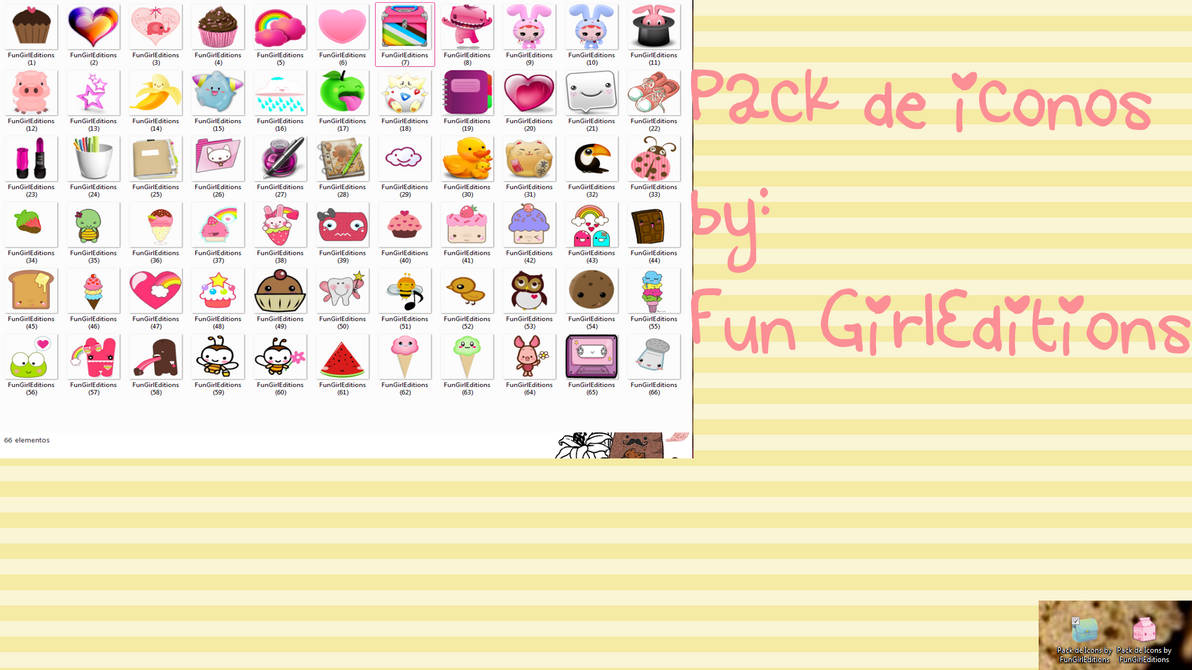 Pack de Icons!!! by FunGirlEditions on DeviantArt