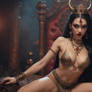Priestess' hair play seduction