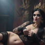 Harlot priestess' teasing