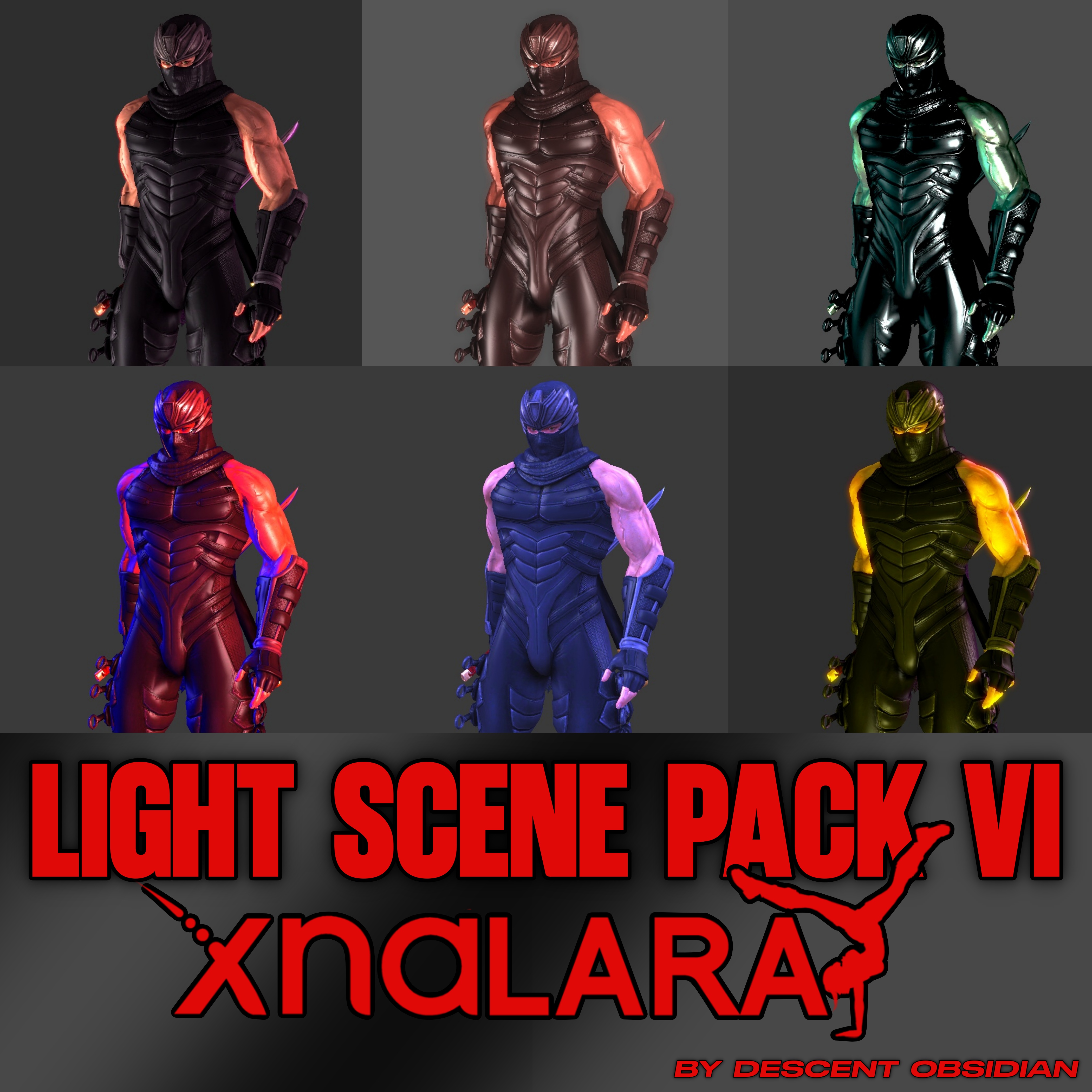 Light Scene Pack 6 for XNALara by descentobsidian on DeviantArt