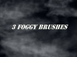 Three Fog Brushes