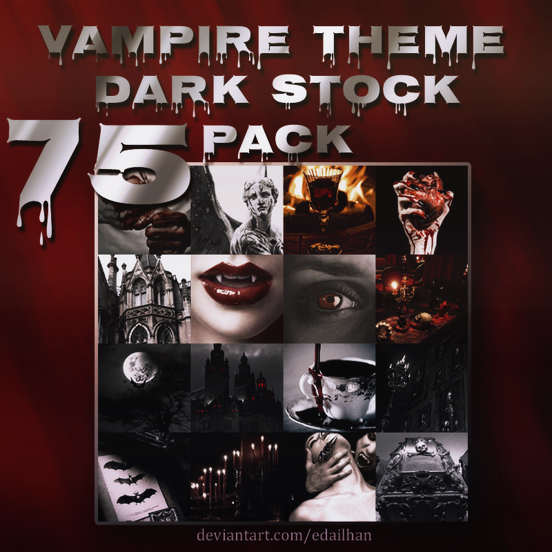 Vampire theme dark stock pack 75 by Edailhan on DeviantArt