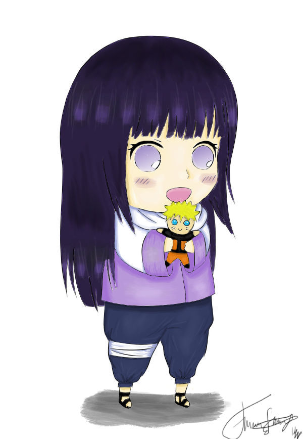 Hinata fanart by TessysArt on DeviantArt