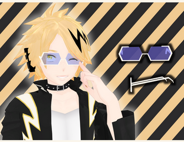 [mmd dl] denki kaminari's sunglasses