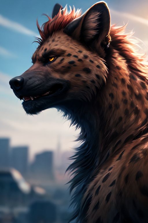 Hyena Realism 8 by ElijahHyena on DeviantArt