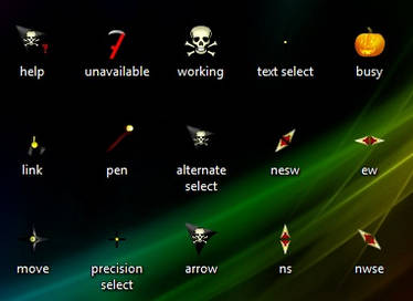 halloween cursors