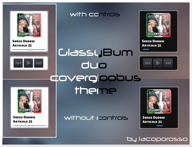 GlassyBum Duo covergloobus theme