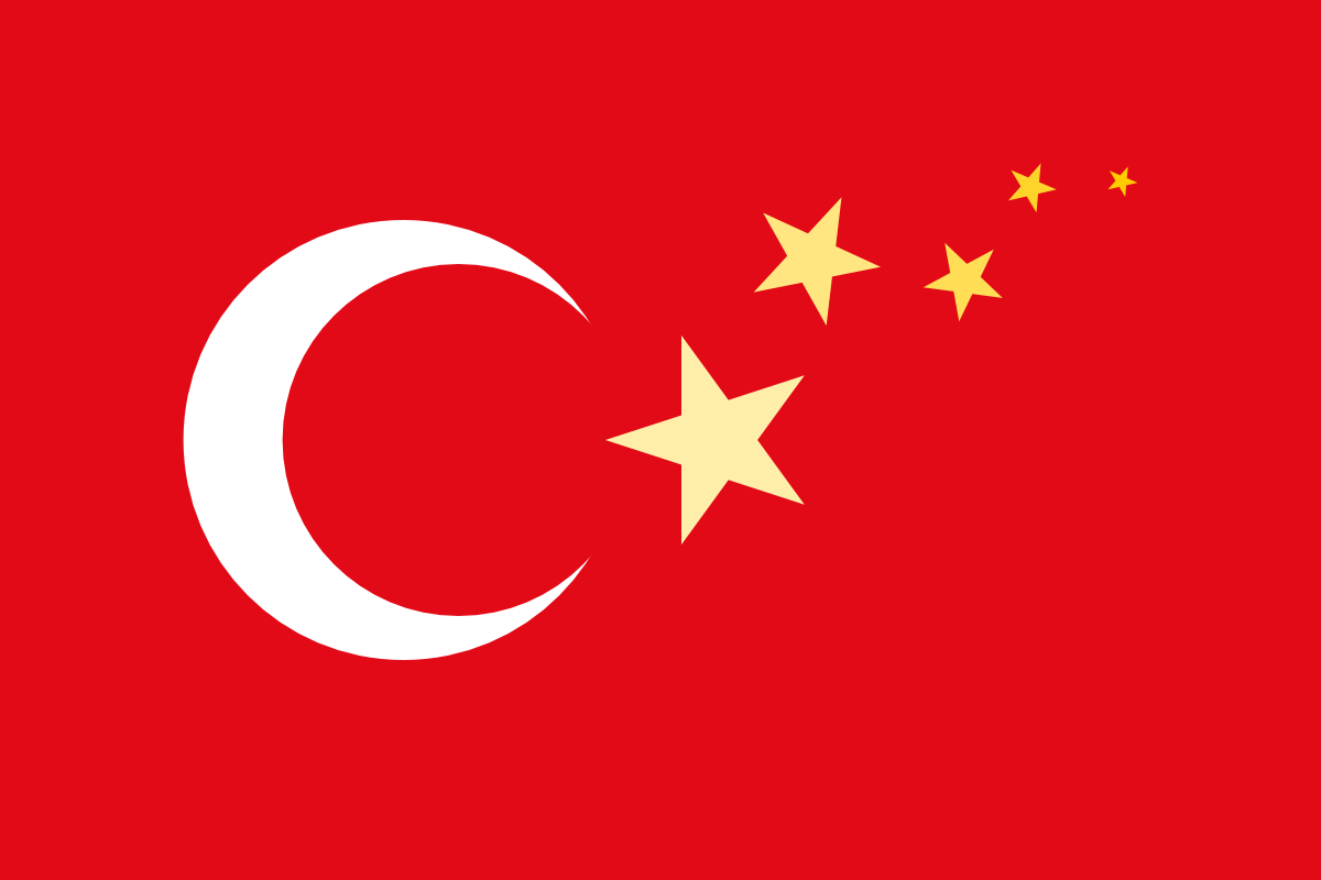 Flag Of Xinjiang West China By Aidan Fitz On Deviantart