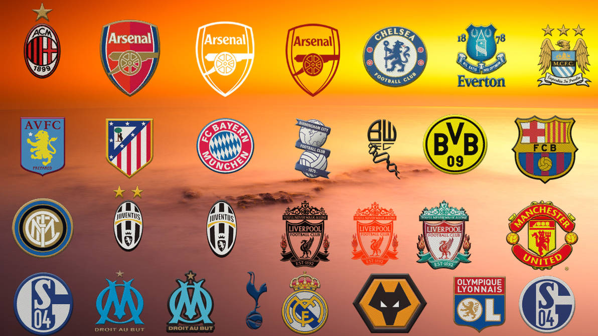 Футбольные клубы цвета. Футбольные эмблемы. Футбольный клуб. Эмблемы футбольных клубов. Эмблемы европейских футбольных клубов.