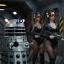 Stylised Dalek Robo-Women
