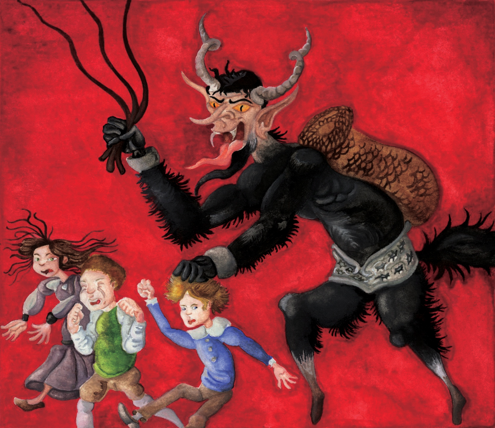 Krampus is Gonna Get You! by cmtvable1 on DeviantArt