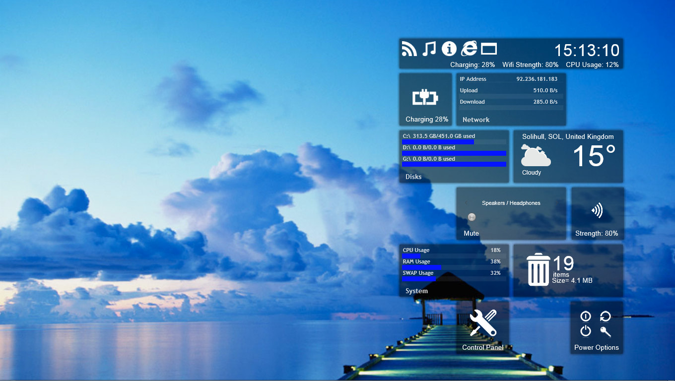 Prism Start - Concept - Windows 8 - Martin B