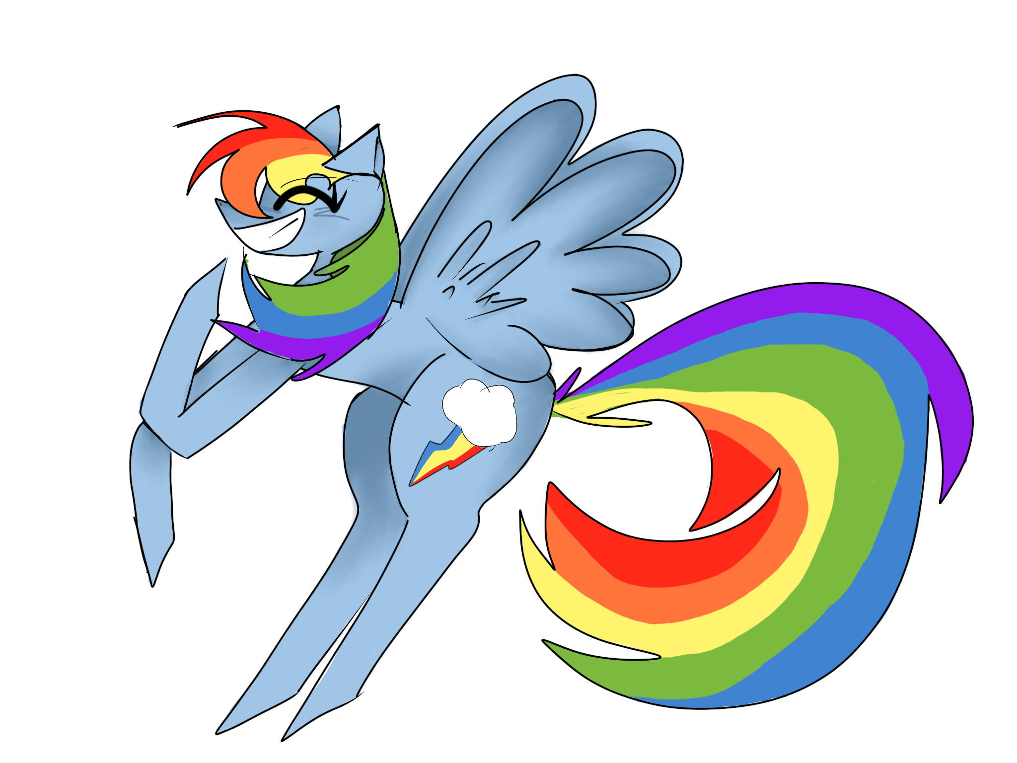 Rainbow Dash by mirra345 on DeviantArt