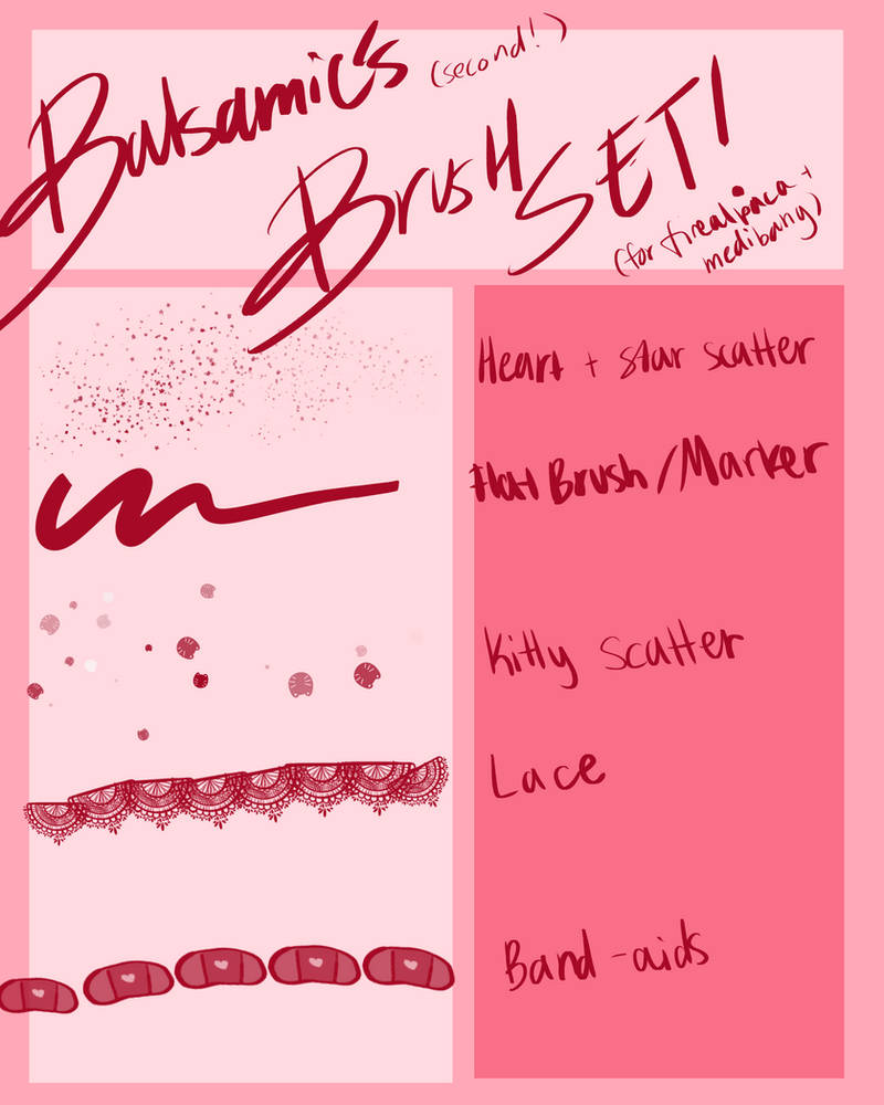 Brush set #2 by caffeinatedpainart on DeviantArt