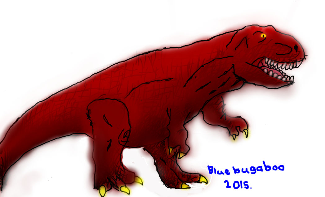 T Rex by Bluebugaboo on DeviantArt