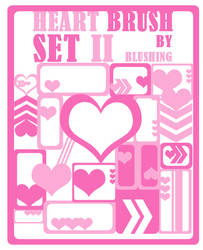 Heart Brush Set II