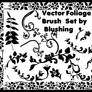 Vector Foliage Brush Set