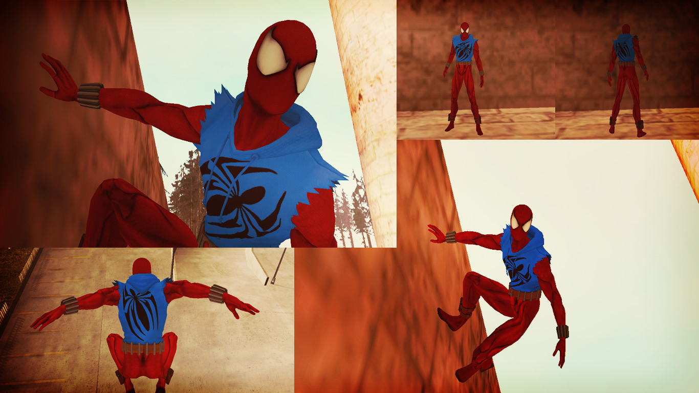 Scarlet Spider Ben Reilly GTA SA Skin