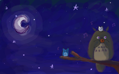 Totoro Muro by TheSaltyMonster