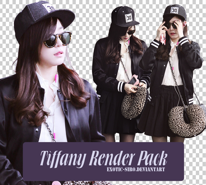 [PNGset20] SNSD's Tiffany in airport to Japan