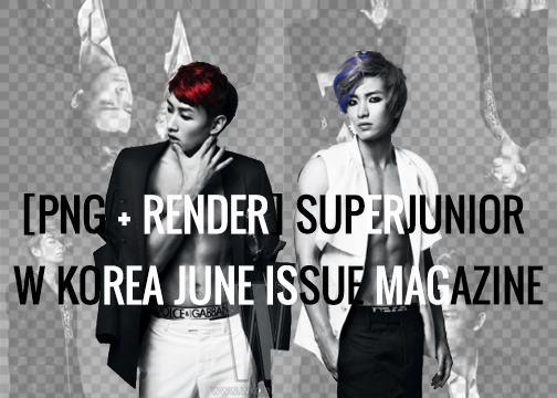 02042014 Png Render Super Junior W Magazine By Kr137 On Deviantart