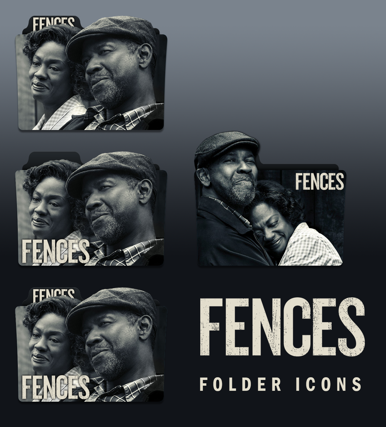 Fences Folder Icons by Zifis on DeviantArt