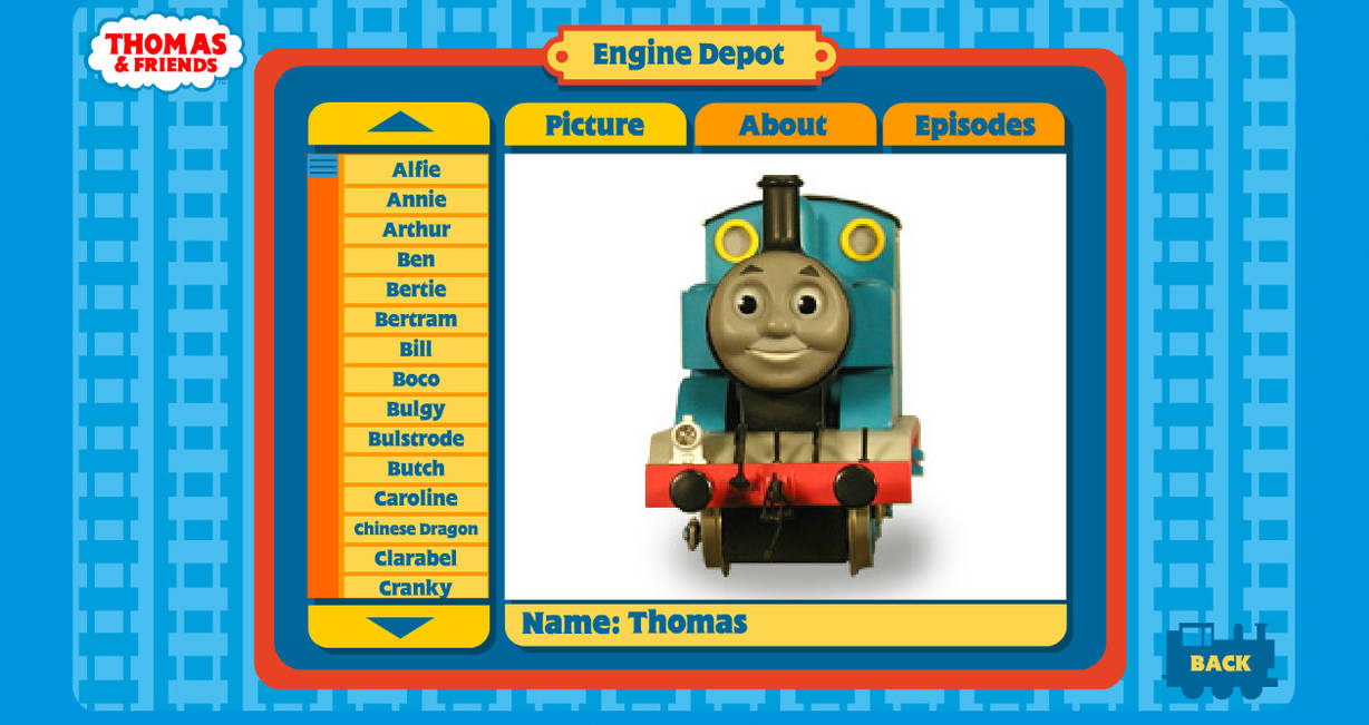 thomas the tank engine website
