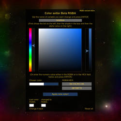 ColorSetter Beta for Rainmeter