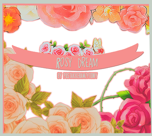 Rosy dream PNG pack