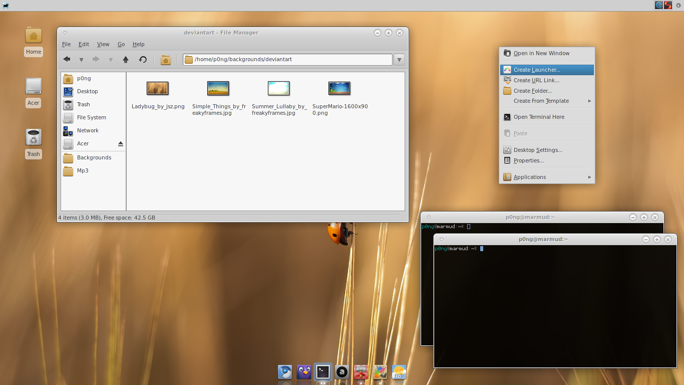 Fundamental Round for XFCE