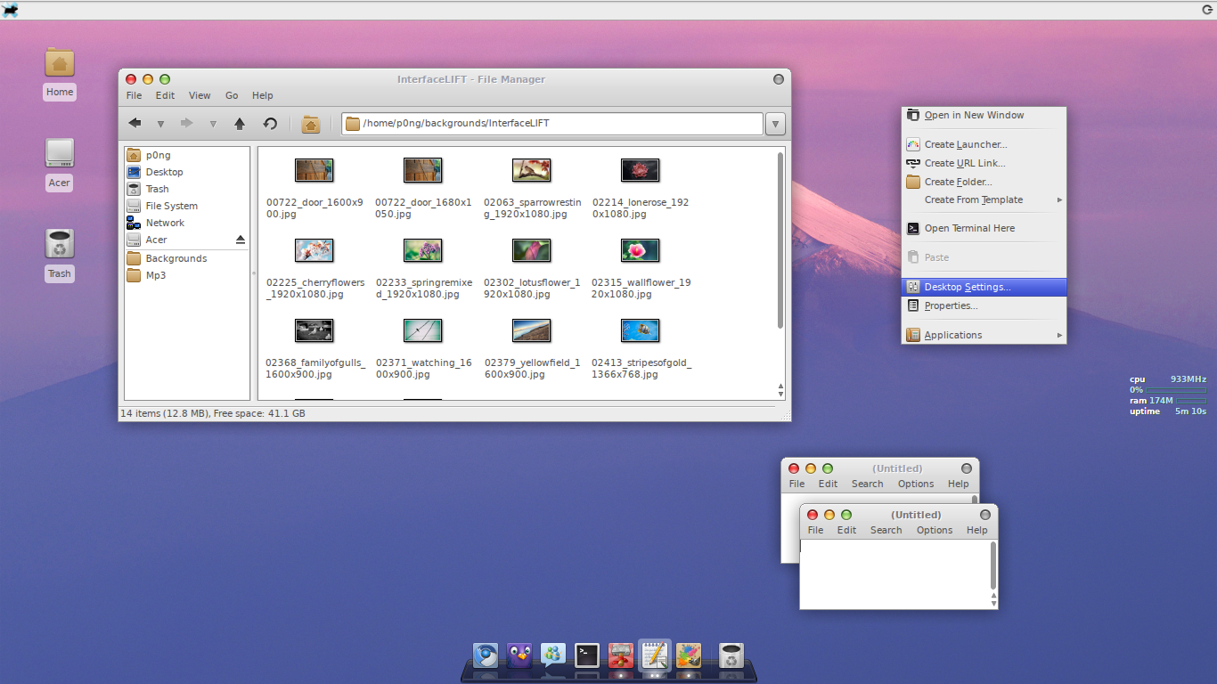 elementary Lion for XFCE