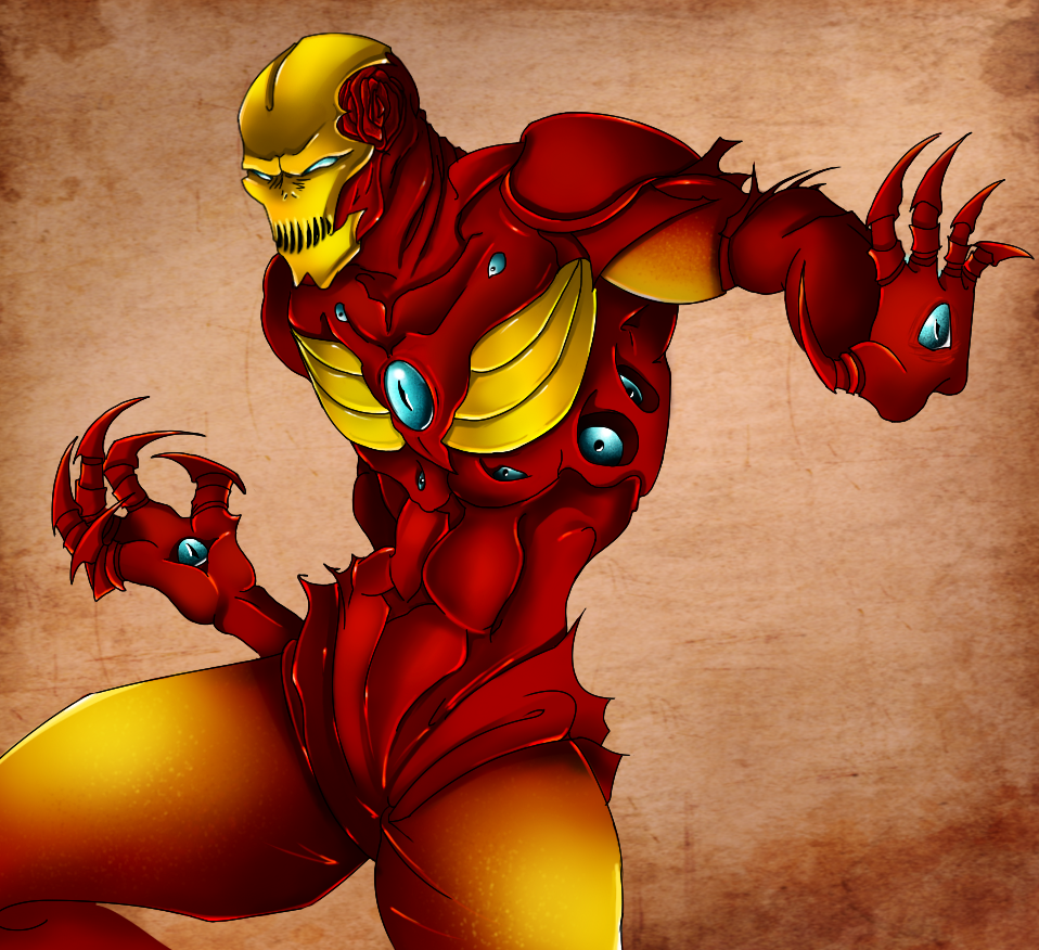 Iron Man Symbiote by Panndy on DeviantArt