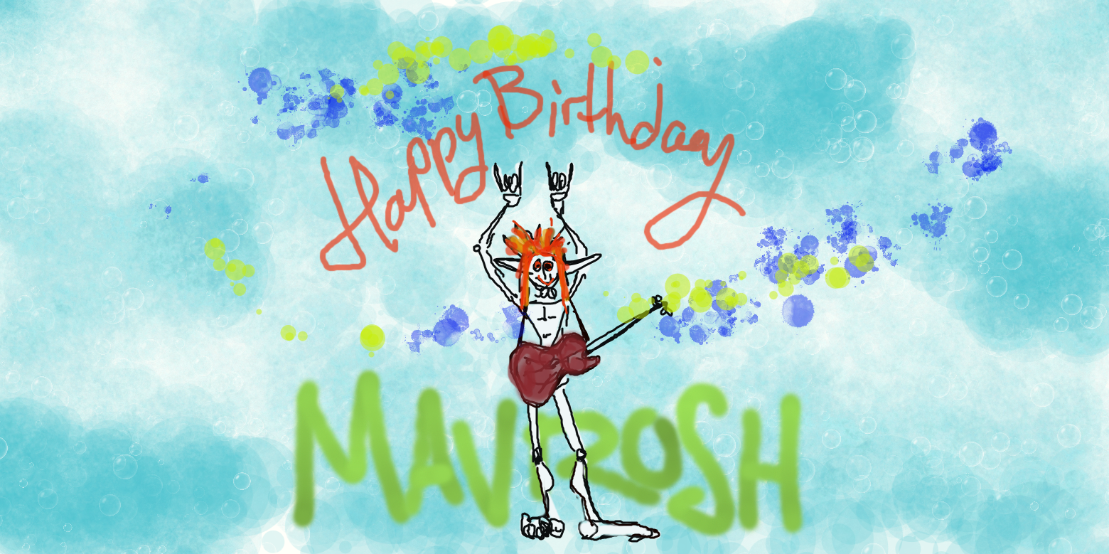 Aodh wish Mavrosh Happy Birthday