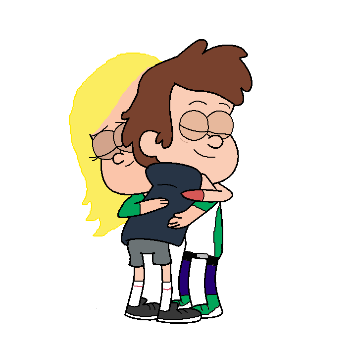 Me hugging Dipper