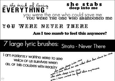 Strata large lyric brushes