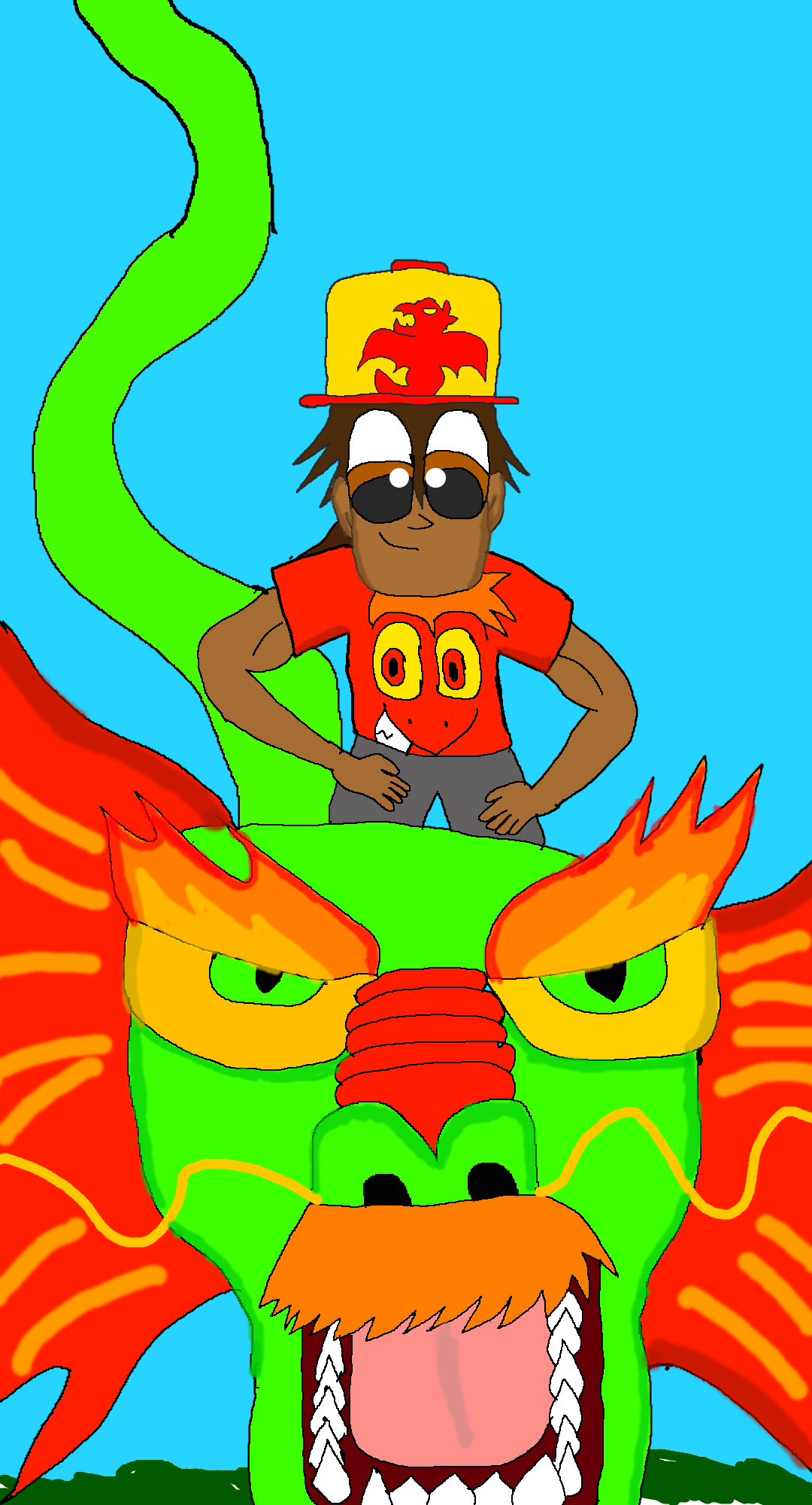 Art Jam: Here Be Dragons by BluebottleFlyer on DeviantArt