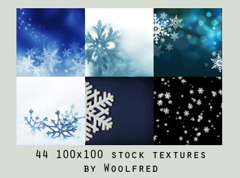 Icon textures - snowflakes