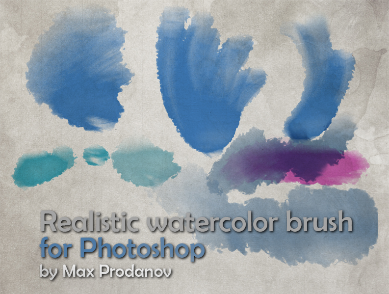 Max Watercolor Brushes