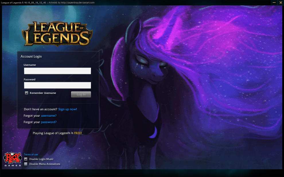 paperdrop s luna as a lol login screen by thelunararmy d96zpr7 fullview
