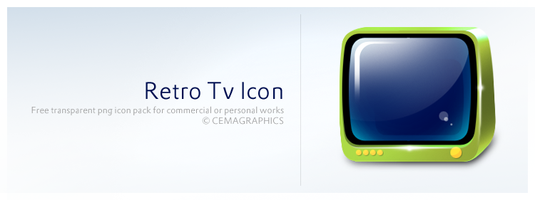 Retro Tv Icon