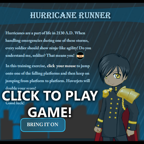 Flash Game - Hurricane Runner