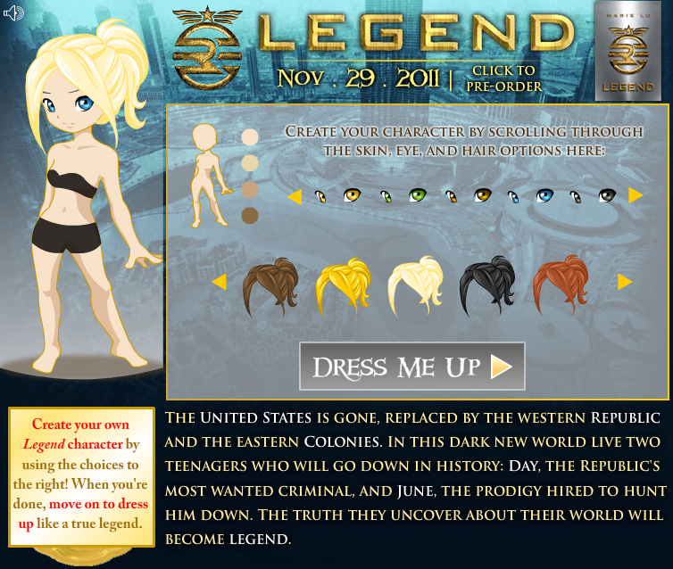 Legend Dress-Up