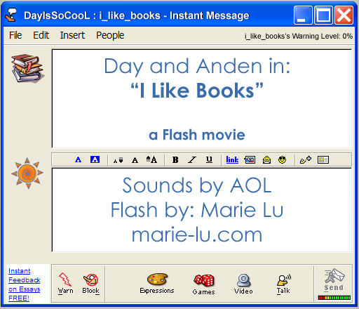 Flash - Day and Anden...on AIM