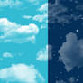 Cloudy Sky tileable Background