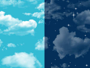 Cloudy Sky tileable Background