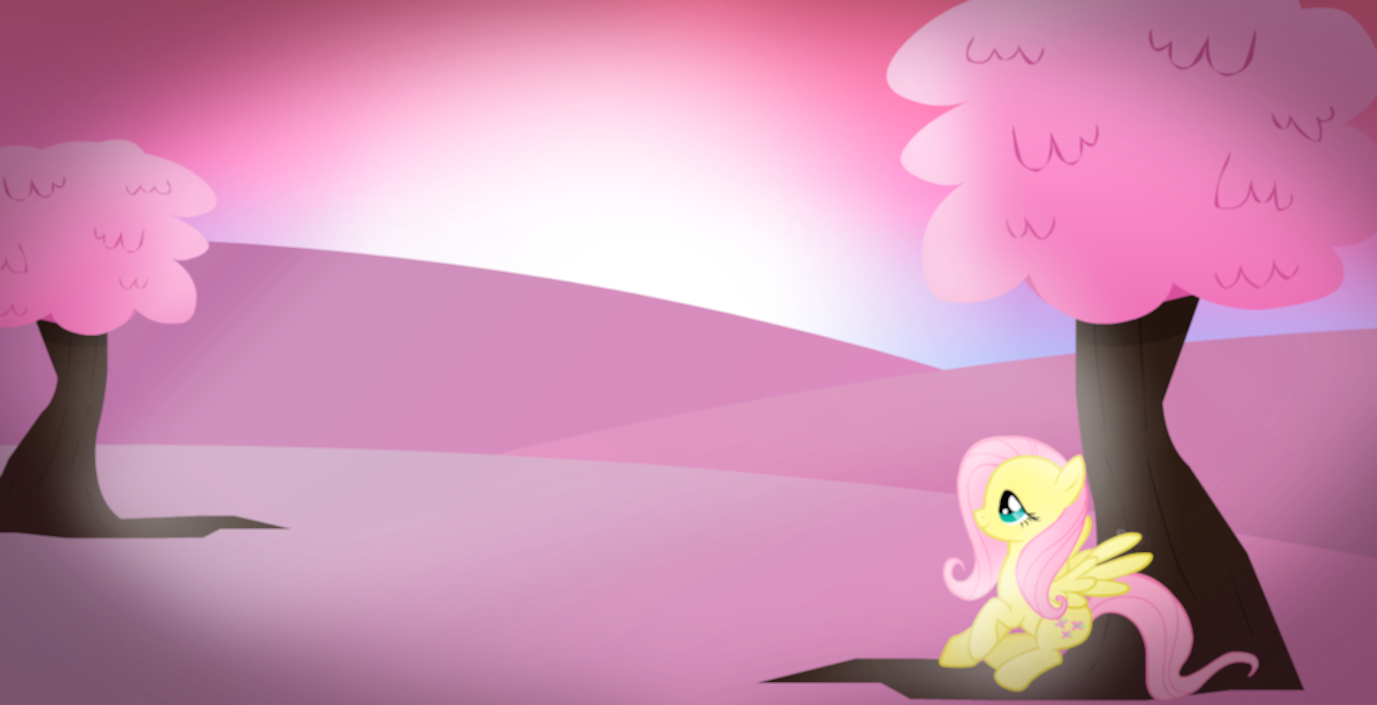 Fluttershy in Pinkland