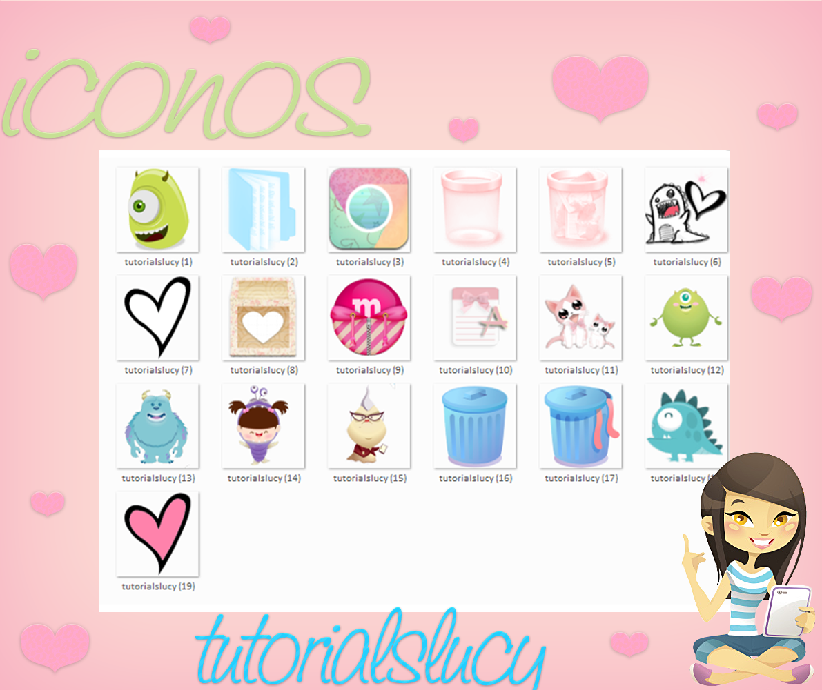 iconos tutorialslucy